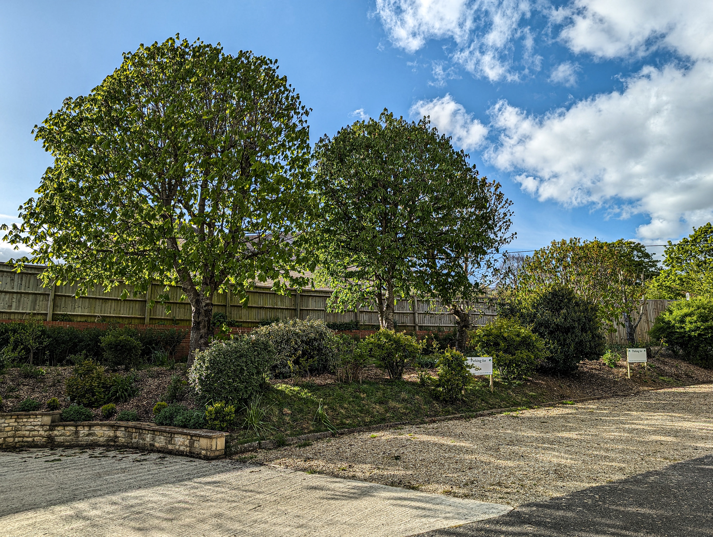 Parking for The Lodge
